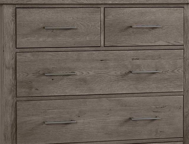 Vaughan-Bassett Dovetail Mystic Gray Standing Dresser-1