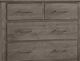 Vaughan-Bassett Dovetail Mystic Gray Standing Dresser-1