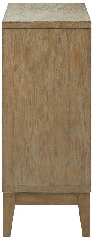 Olliix by Madison Park Reclaimed Walnut/Antique Cream Cowley Accent Chest-2