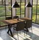 Corcoran Importation Zen 67" Live Edge Acacia Table-4