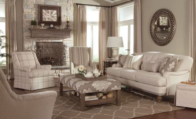 Paula Deen™ by Craftmaster® Customizable 90" Sofa-2