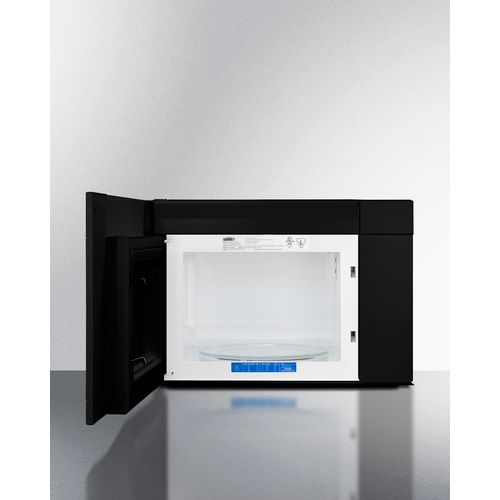Summit® 1.4 Cu. Ft. Black Wide Over The Range Microwave-2