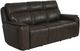 Bassett® Furniture Club Level Manteo Sable Leather Power Reclining Sofa -0