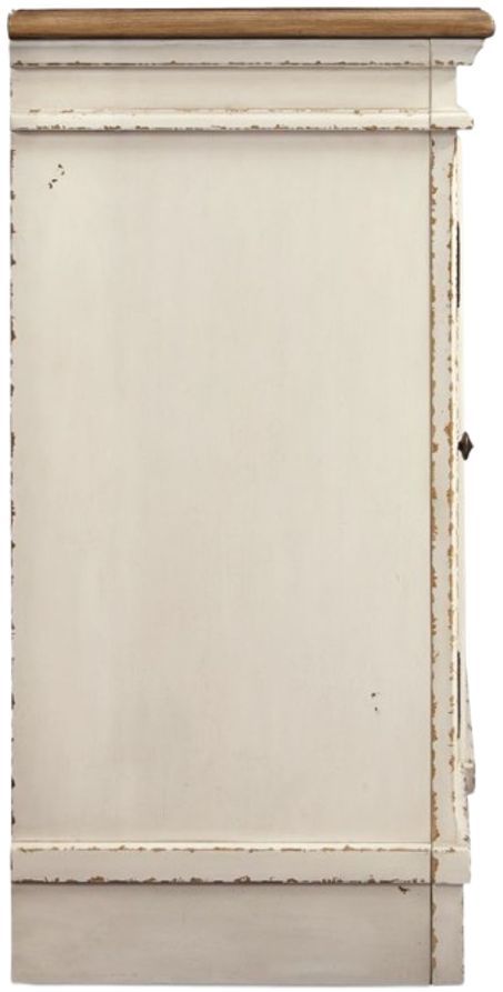 Signature Design by Ashley® Realyn Chipped White TV Stand-2