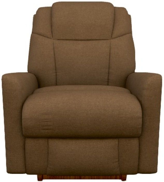 La-Z-Boy® Sparrow Nutmeg Power Rocking Recliner with Headrest and Lumbar-1