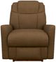 La-Z-Boy® Sparrow Nutmeg Power Rocking Recliner with Headrest and Lumbar-1