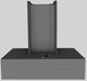 Vent-A-Hood® 36" Gunsmoke Contemporary Wall Mounted Range Hood-5