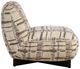 Uttermost® Evans Caramel/Mocha Modern Armless Accent Chair-5