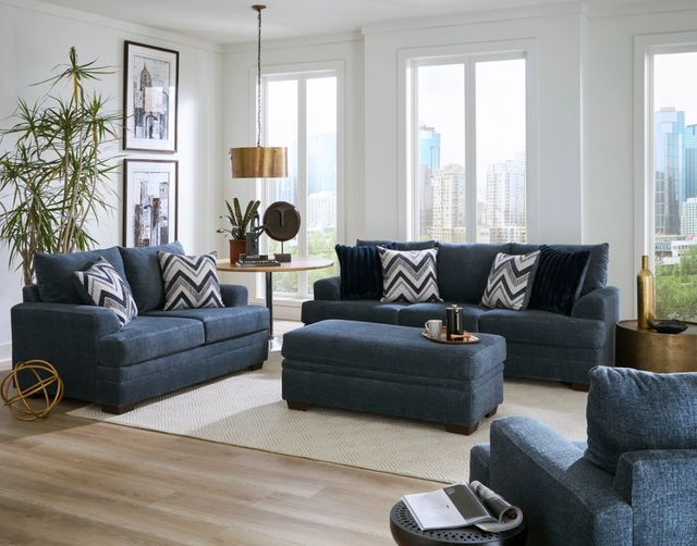 Behold™ Home Pippa Navy Storage Ottoman-1