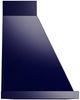 Ilve® Nostalgie II Noblesse 60" Midnight Blue Wall Mounted Range Hood with Copper Trim-2