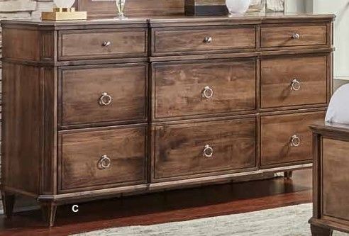 Urban Collections by Yutzy Woodworking Montour Cappuccino/Maple Dresser-0