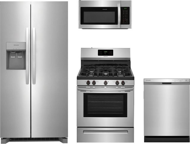 Frigidaire® 4 Piece Kitchen Package-Stainless Steel-0