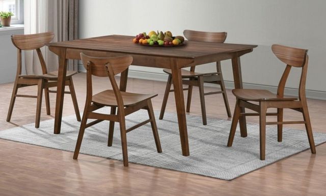 Winners Only® Uptown Medium Walnut Dining Side Chair-2