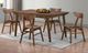 Winners Only® Uptown Medium Walnut Dining Side Chair-2