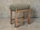 International Furniture Direct Balam Brown/Green Stool-4