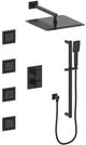 ZLINE Autograph Edition Mstte Black Crystal Bay Thermostatic Shower System with Body Jets-0