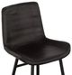 Fairfield® Nadia Black/Matte Black Bar Stool-4