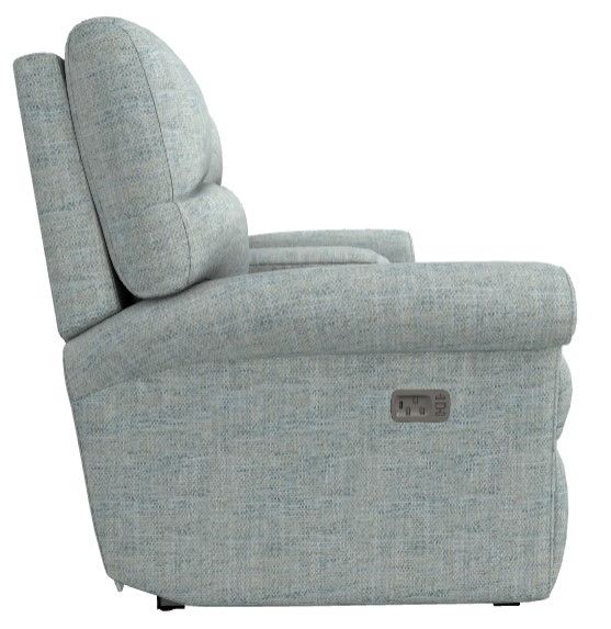 La-Z-Boy® Robin Mist Power Reclining Loveseat with Console and Headrest-2