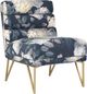 TOV Furniture Kelly Floral Velvet Chair-0