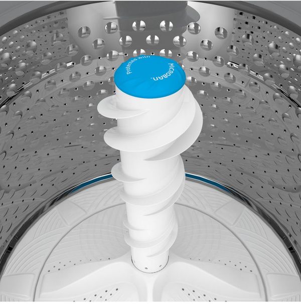 Top load washer agitator vs impeller