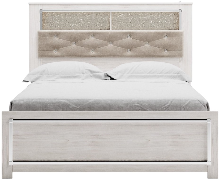 Signature Design by Ashley Altyra Panel Bookcase Bed - Thumbnail 3