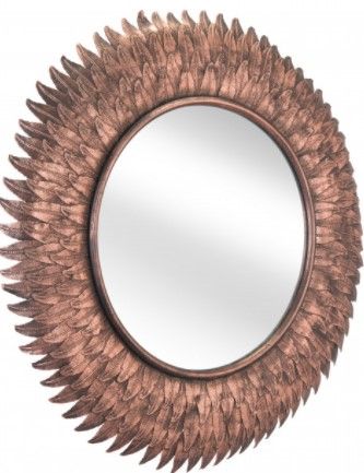 Zuo® Modern Rhoda Copper Mirror-1