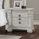 Furniture of America® Promenade Wire Brushed White Nightstand-1