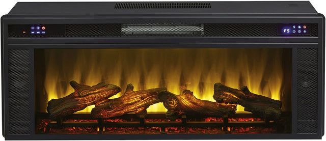 Signature Design by Ashley® Entertainment Accessories Black Fireplace Insert-2