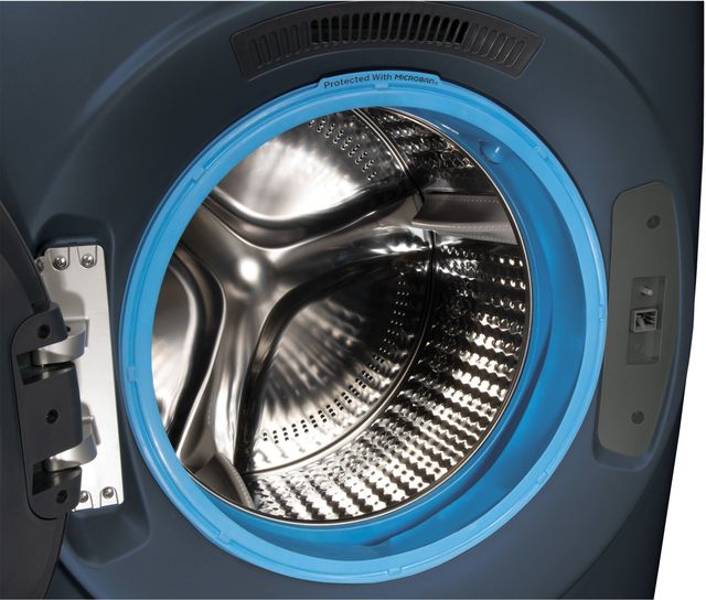 GE® Sapphire Blue Front Load Laundry Pair-2