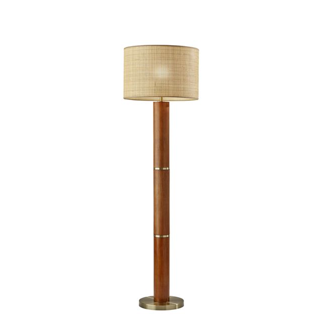Adesso® Napa Walnut Floor Lamp-0
