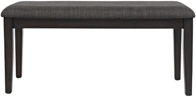 Jofran Inc. American Rustics Brown Upholstered Bench-1