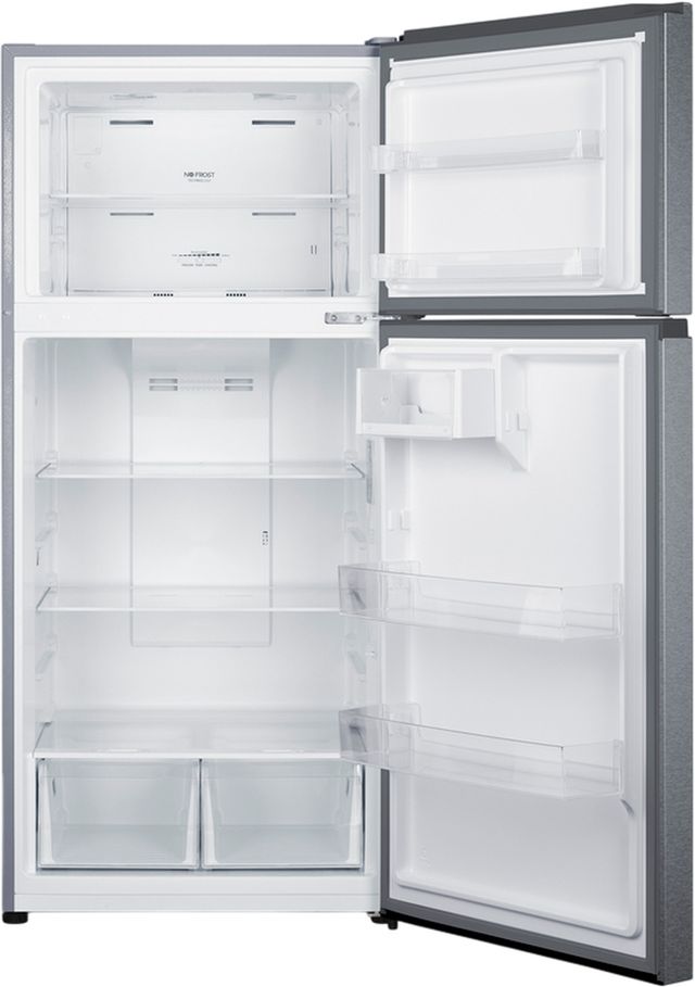 Summit® 30" 18 Cu. Ft. Stainless Steel Top Freezer Refrigerator-3