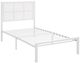 Homelegance® Sanibel White Twin Platform Bed-4