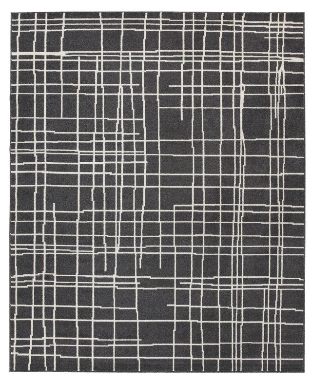 Signature Design by Ashley® Jai Black/White 5' x 7' Medium Area Rug-0
