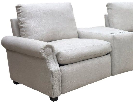 Mayo Furniture Customizable Fabric Power Reclining Sectional-1