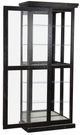 American Heartland Manufacturing Rustic Tall Sliding Door Curio-1
