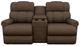 La-Z-Boy® Pinnacle Espresso Power Wall Reclining Loveseat with Console, Headrest, and Lumbar-1
