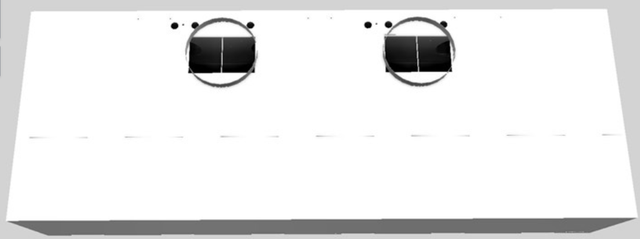 Vent-A-Hood® 66" White Wall Mounted Range Hood-2