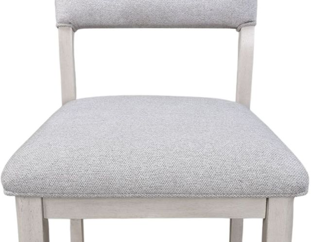 Crown Mark Blanche Gray/Weathered White Counter Dining Side Chair-4