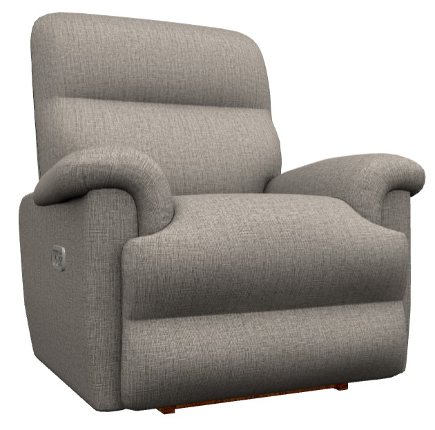 C♡ La-Z-Boy® Jay Linen Power Rocking Recliner with Headrest and