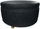 Craftmaster® Customizable CM Leather 30" Cocktail Ottoman-4