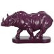 A & B Home Purple Rhinoceros -0