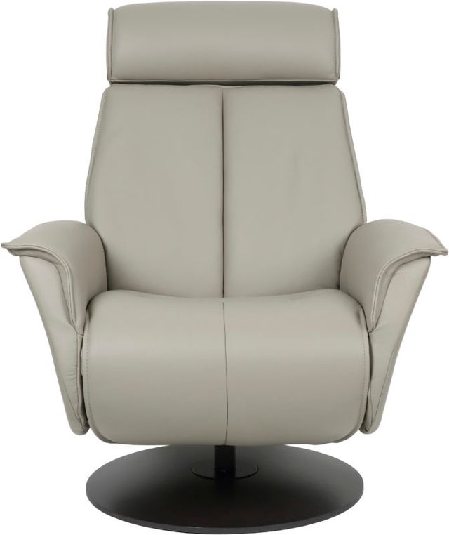Fjords® Modern Living Bo Cement Medium Dual Motion Swivel Recliner-1