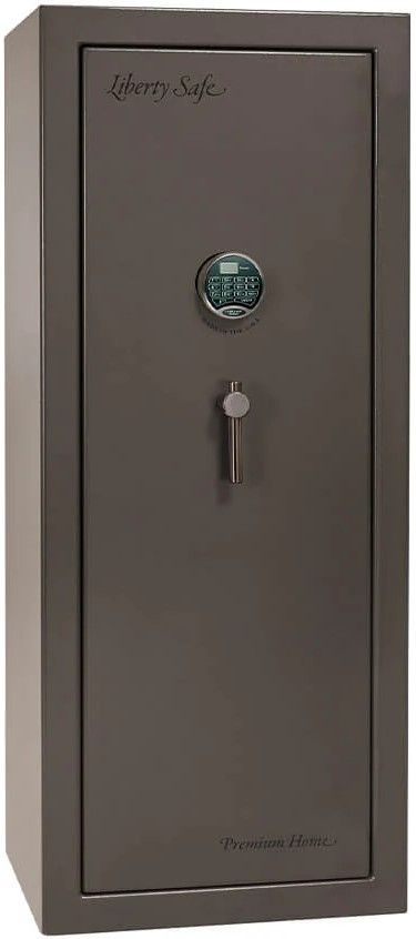 Liberty Safe Premium Home Gray Marble/Black Chrome 17 Electronic Gun Safe-0