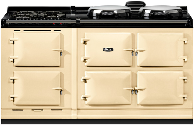 AGA™ Classic R7 160 63" Cream Pro Style Dual Fuel Range-0
