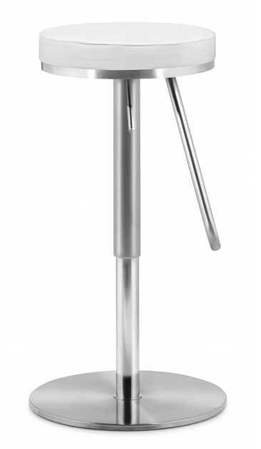 Zuo® Modern Soda White Bar Stool-1