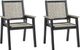Signature Design by Ashley® Mount Valley Driftwood/Black Outdoor Arm Chair-4