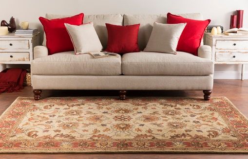 Surya Caesar Multi Floral 5'x8' Area Rug-1