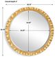 Uttermost® Haya Gold Round Mirror-2