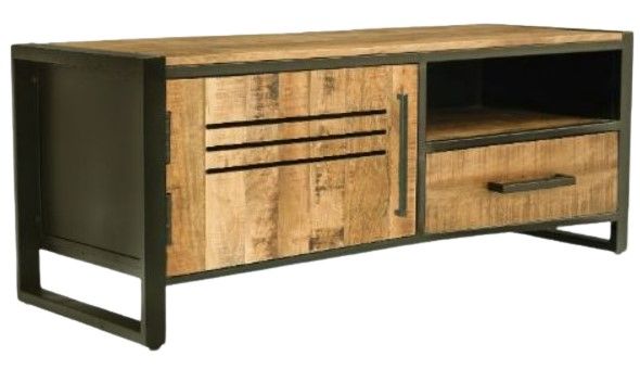 Jaipur Furniture Frais Black/Brown Small TV Unit-0